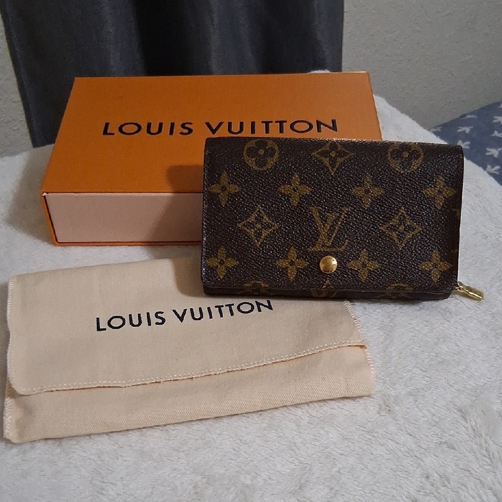 Louis Vuitton Dark Brown Monogram Wallet